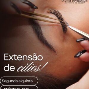 Extensão de cilios ( segunda a quinta feira)