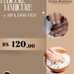 Pedicure+ manicure + spa dos pes